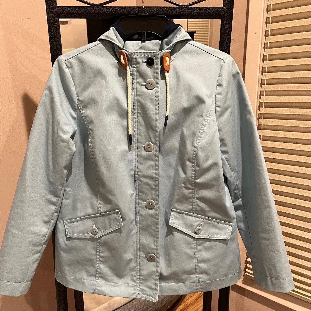 Women's Talbots Petite Small Hooded Jacket